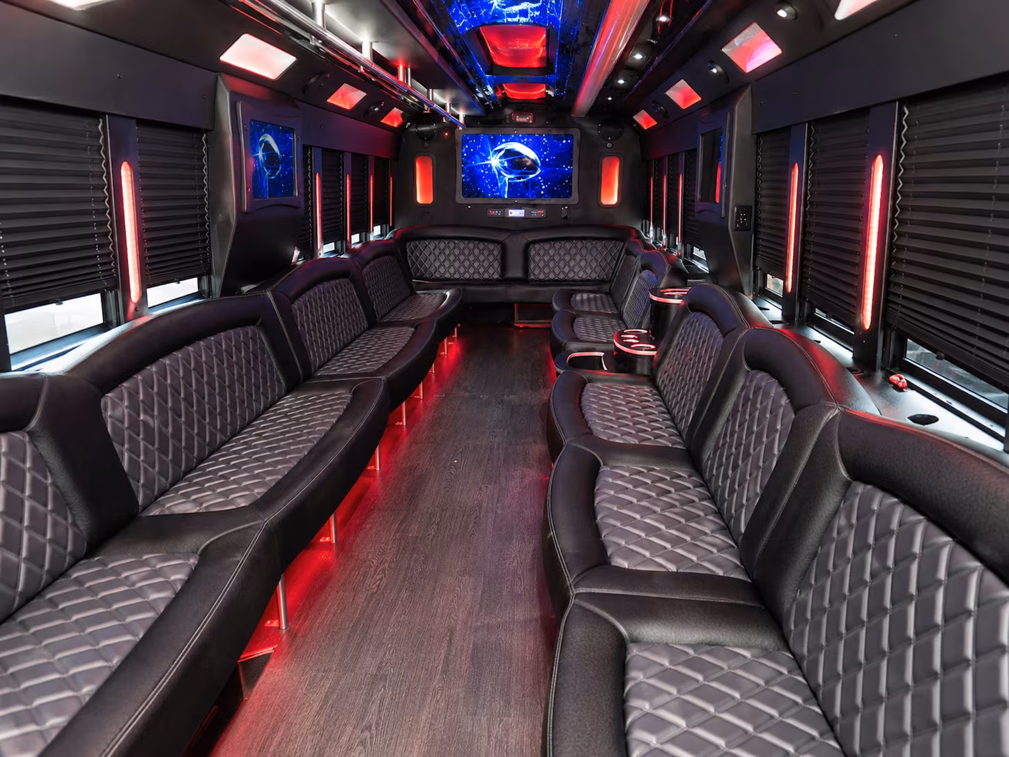 across north little rock arkansas party bus rental