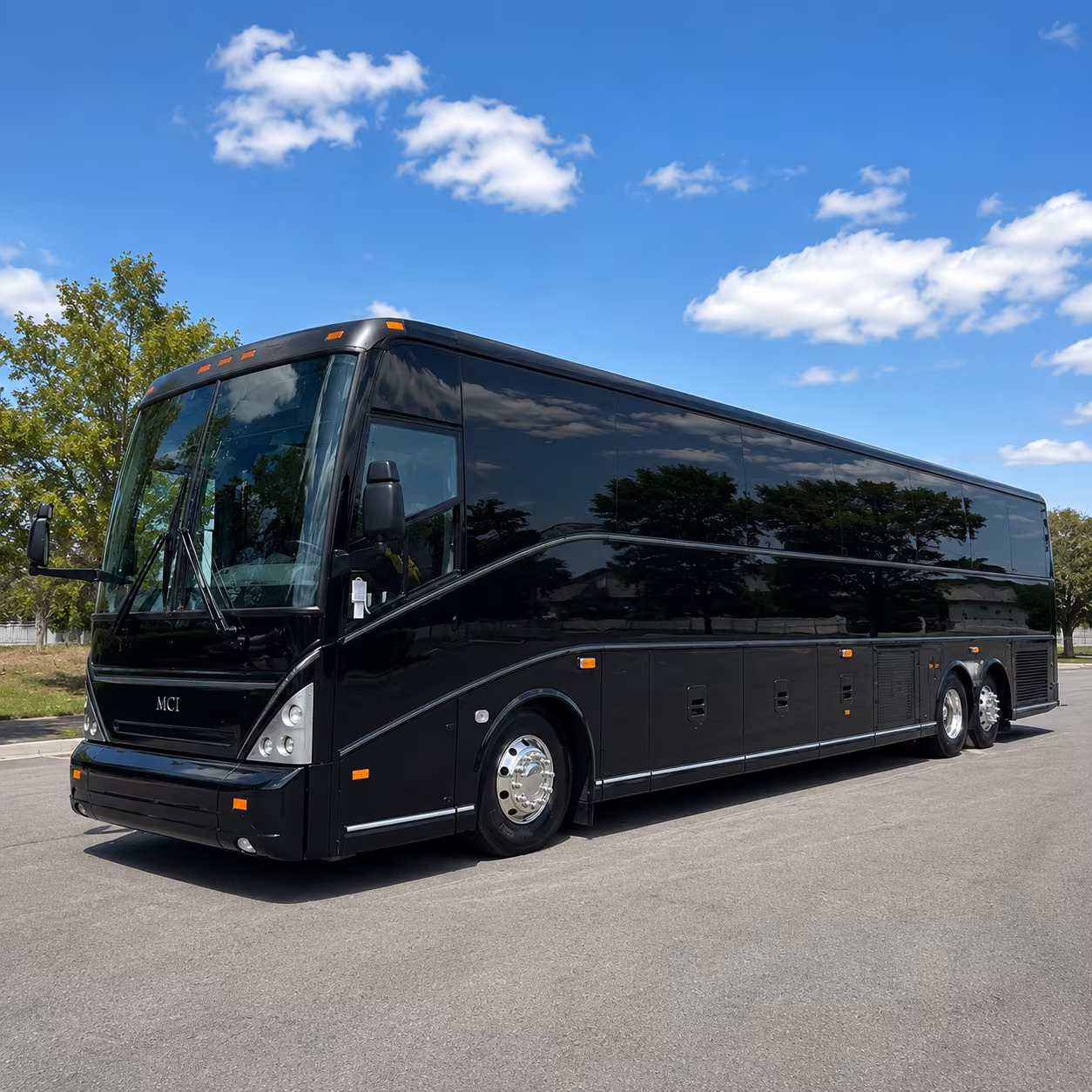 bus rentals for veterans affairs military family events in central arkansas
