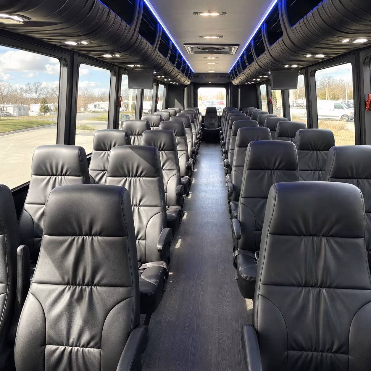 buses for multi day wedding weekends in the north little rock area