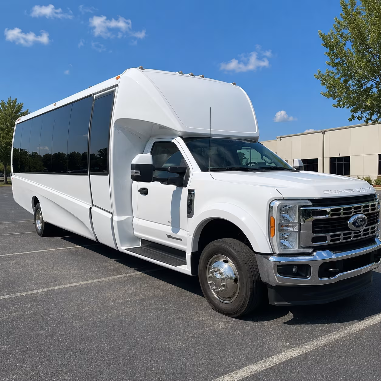 corporate bus rentals for sports team building and off site events