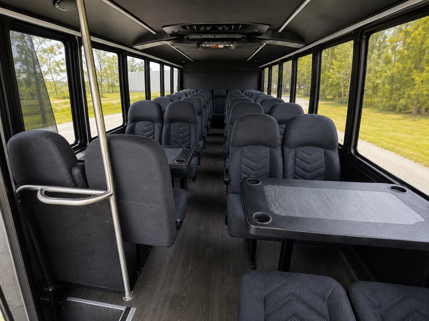 north little rock 20 passenger minibus interior