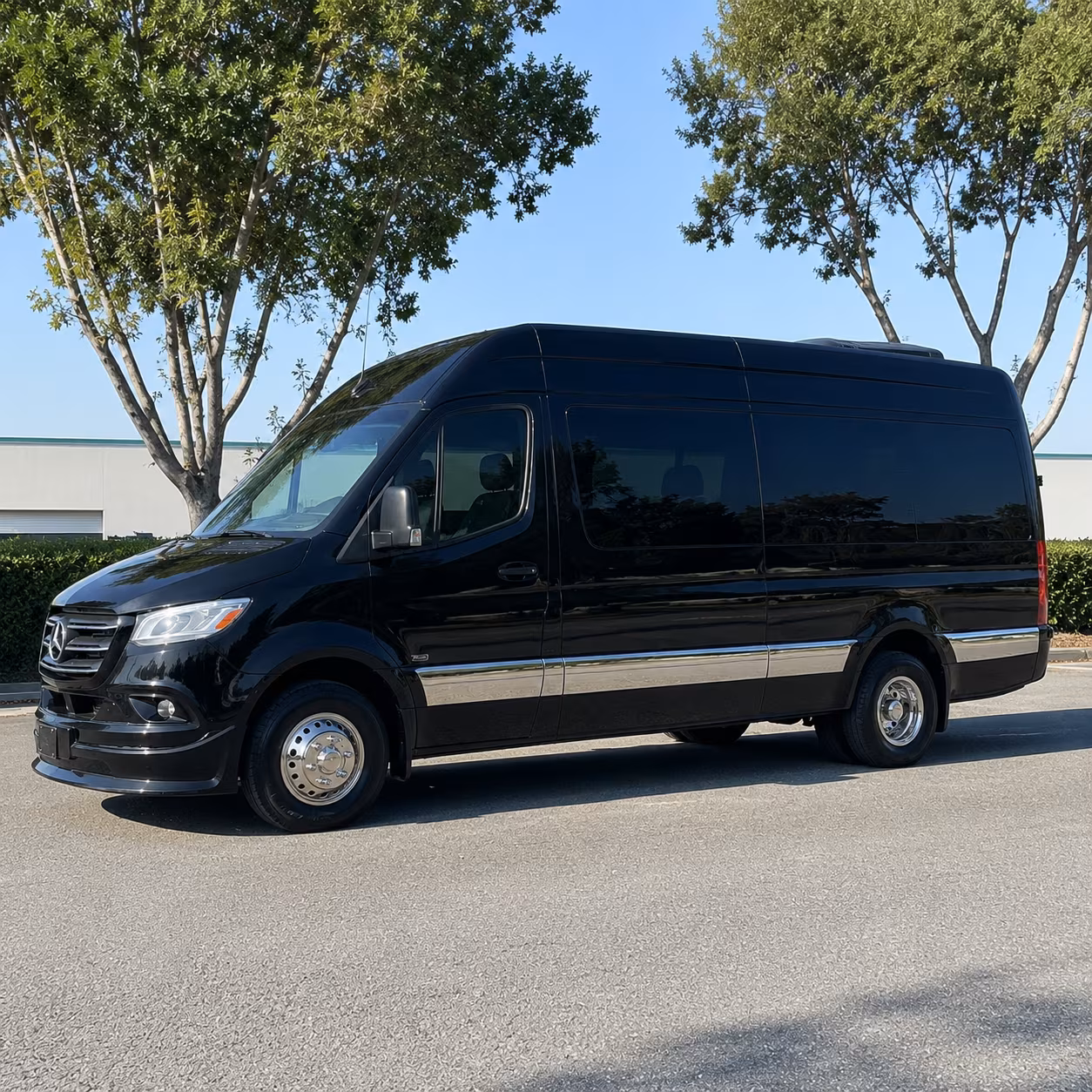 north little rock sprinter van with driver