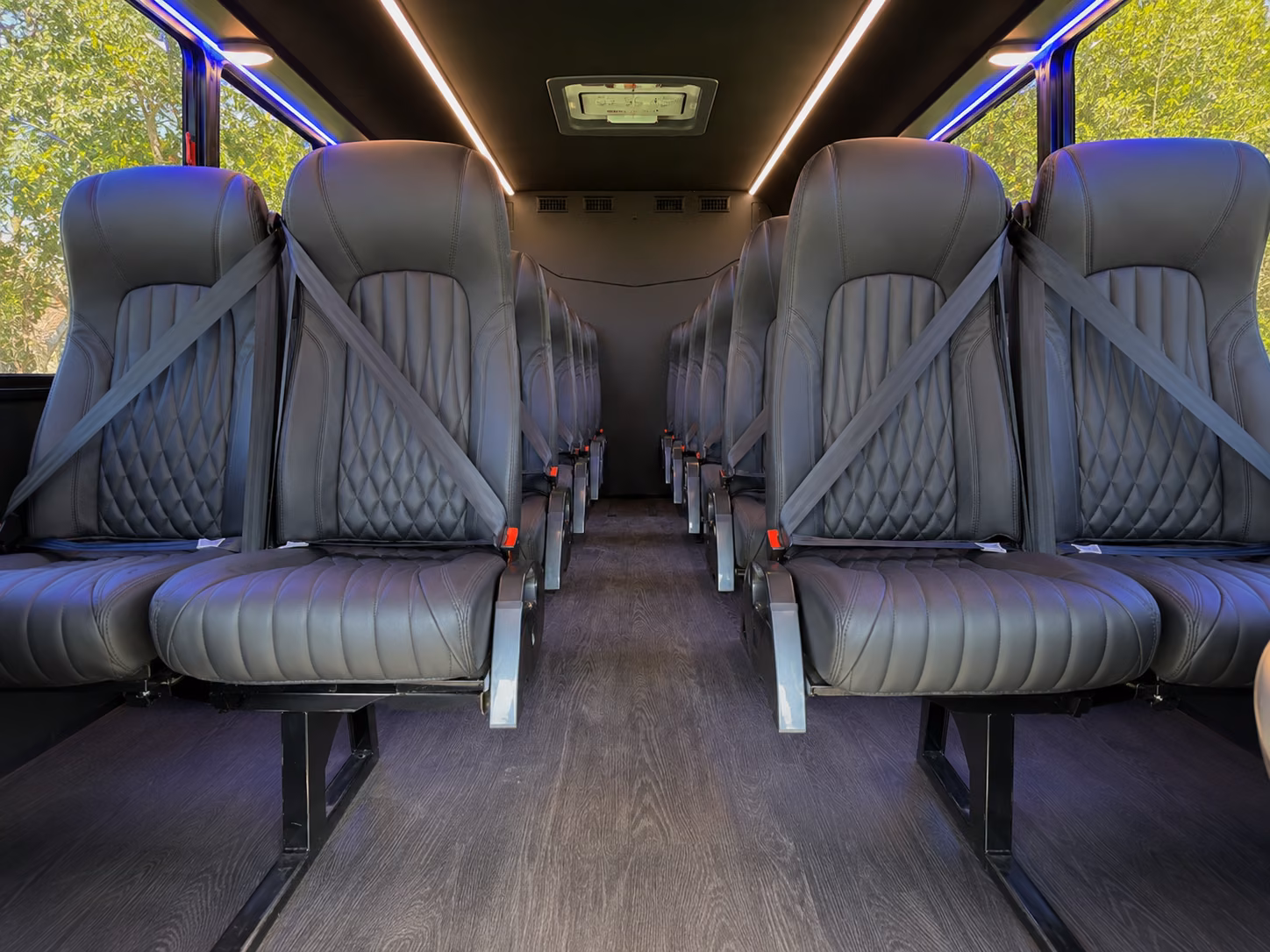 shuttle buses for wedding guests between north little rock hotels and venues